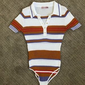 Skylar Rose Polo Bodysuit
